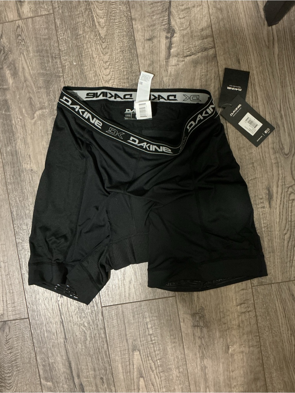 New! Dakine Women’s Black Padded Cycling Shorts Bike Pro Liner Short Large NWT